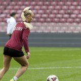 Alisha Lehmann n'a pas été retenue pour les prochains matches de Ligue des Nations KEYSTONE/SALVATORE DI NOLFI